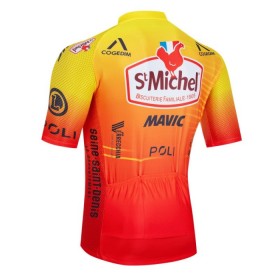 Wielershirt 2024 St. Michel-Auber93 Rood